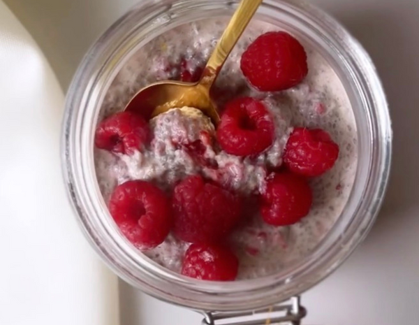 RECIPE: Raspberry Chia Pudding